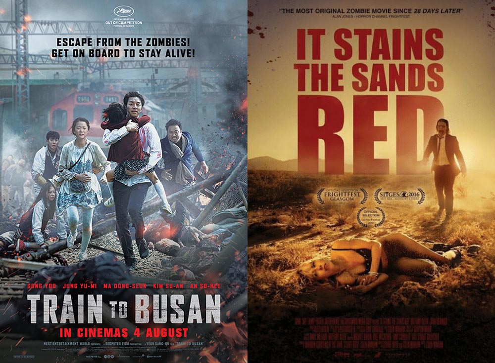 Zombies and Bad Parents: Train to Busan vs It Stains the Sands Red